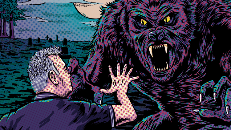 STEWART LEE vs THE MAN-WULF